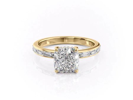 The Jennifer Set With A 1 Carat Cushion Lab Diamond Online Hot Sale