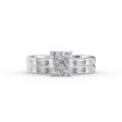 The Jennifer Set With A 3 Carat Cushion Lab Diamond Hot on Sale