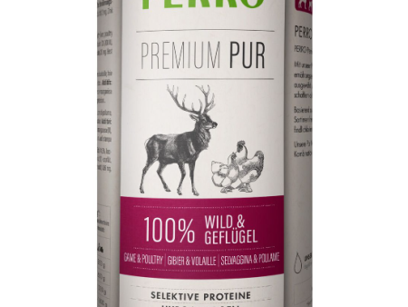 Perro Premium Pur Wild & Geflügel 400g Supply