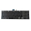 New Toshiba Satellite E55-A E55T-A Laptop Silver Backlit Keyboard on Sale