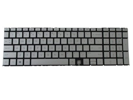 New Silver Backlit Keyboard for HP ENVY 15-ED 15T-ED 15M-ED 15-EE 15Z-EE 15M-EE on Sale