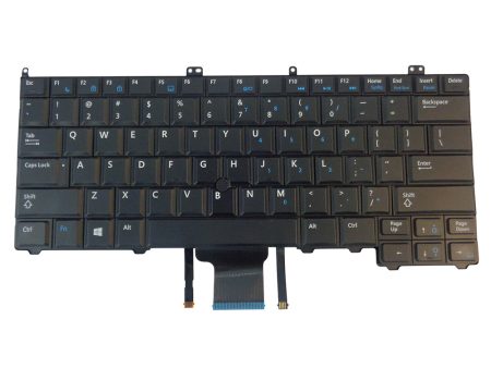 New Backlit Keyboard w  Pointer for Dell Latitude E7440 - Replaces 8PP00 Discount