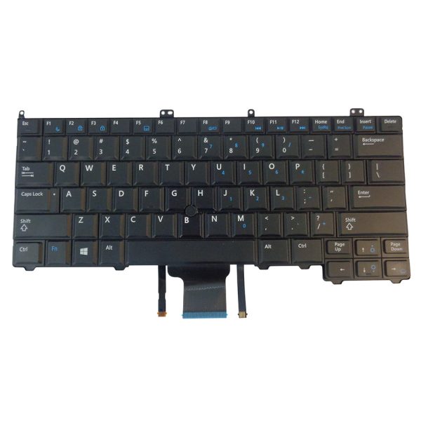 New Backlit Keyboard w  Pointer for Dell Latitude E7440 - Replaces 8PP00 Discount