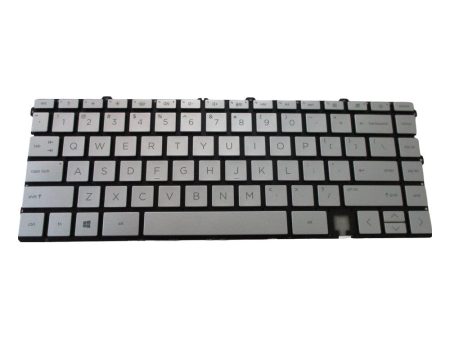 New Silver Backlit Keyboard for HP Envy 13-BA Laptops - US Version Hot on Sale