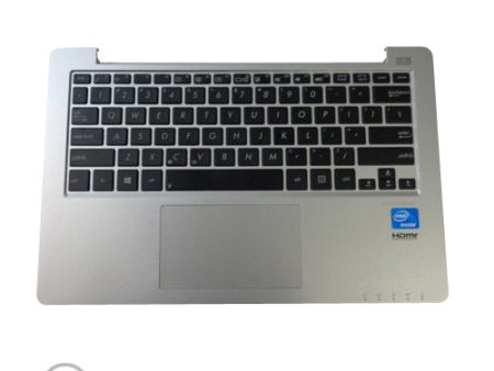 New Asus X201E Laptop Silver Palmrest Keyboard & Touchpad Online Sale