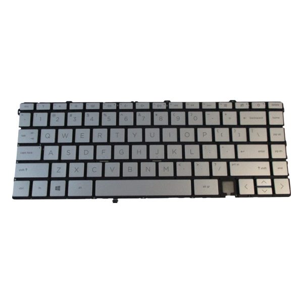 New Silver Backlit Keyboard for HP ENVY 13-AY Laptops Online Sale