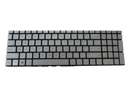 New Non-Backlit Silver Keyboard For HP Pavilion 15-EH 15Z-EH 15-EG 15T-EG Laptops Discount