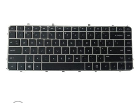 New Keyboard w  Silver Frame for HP Envy Sleekbook 4-1000 6-1000 Laptops Online now