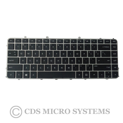 New Keyboard w  Silver Frame for HP Envy Sleekbook 4-1000 6-1000 Laptops Online now