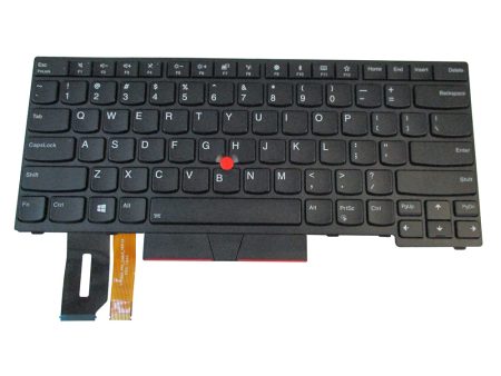 New Lenovo ThinkPad E480 E490 E495 L380 L390 L490 P43s Backlit Keyboard 01YP520 For Sale