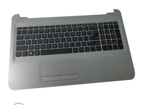 New Silver Palmrest Keyboard & Touchpad for HP 15-AC 15-AF Laptops For Discount