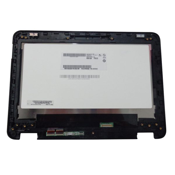 New Lenovo N24 300e WinBook Lcd Touch Screen w  Bezel 11.6  HD 5D10S70188 Supply