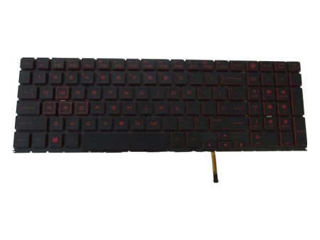 New Backlit Keyboard For HP Omen 15-DC 15T-DC Laptops - Red Version Fashion