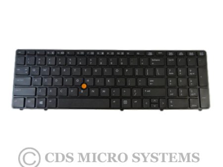 New Keyboard w  Black Frame & Pointer for HP Elitebook 8560P For Discount