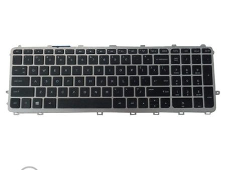 New Keyboard w  Silver Frame for HP Envy TouchSmart 15-J 17-J Laptops Cheap