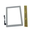 New White Touch Screen Glass Digitizer, Home Button & Adhesive For iPad 3 iPad 4 Supply