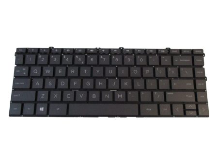 New Black Backlit Keyboard for HP Spectre 13-AW Laptops For Sale