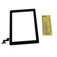 New Black Touch Screen Glass Digitizer, Home Button & Adhesive For iPad 2 Tablet Hot on Sale