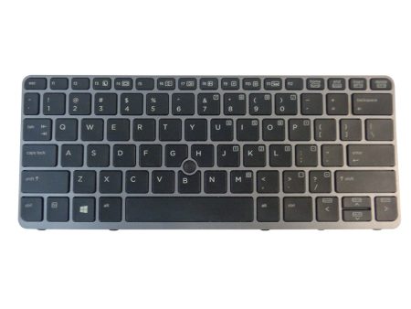 New Backlit Keyboard w  Pointer & Gray Frame for HP EliteBook 720 G1 720 G2 725 G2 Fashion