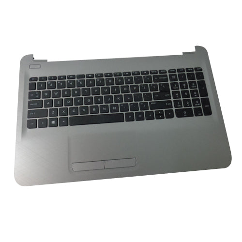 New Silver Palmrest Keyboard & Touchpad for HP 15-AC 15-AF Laptops For Discount