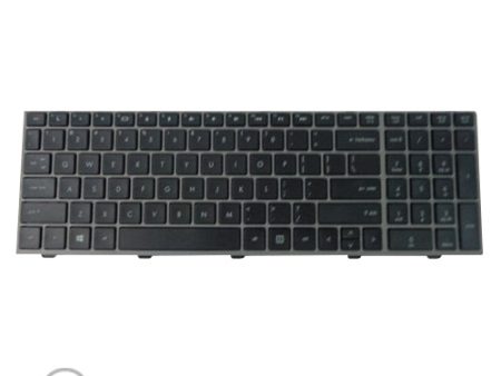 New Keyboard w  Silver Frame for HP ProBook 4540S 4545S 4740S 4745S Laptops For Sale