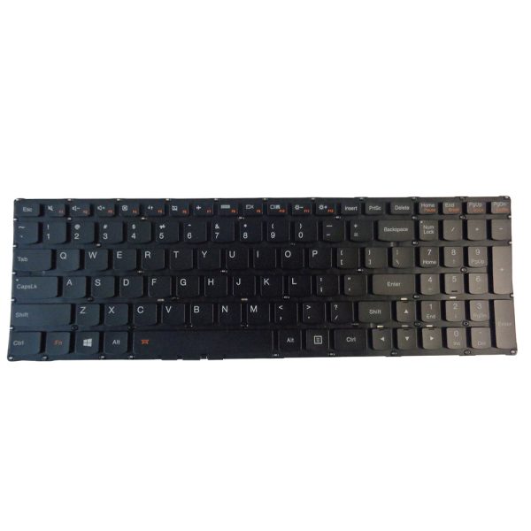 New Lenovo Yoga Y70-70 Black Backlit Keyboard - US Version Online now