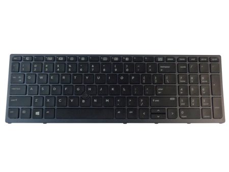 New Backlit Keyboard w  Pointer for HP ZBook 15 G3 G4 17 G3 G4 Laptops For Discount