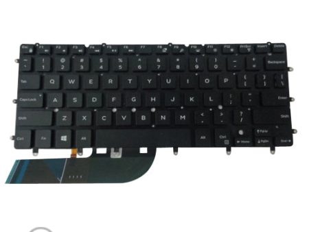 New Dell Inspiron 7547 7548 XPS 9343 9350 9360 Backlit Keyboard DKDXH For Discount