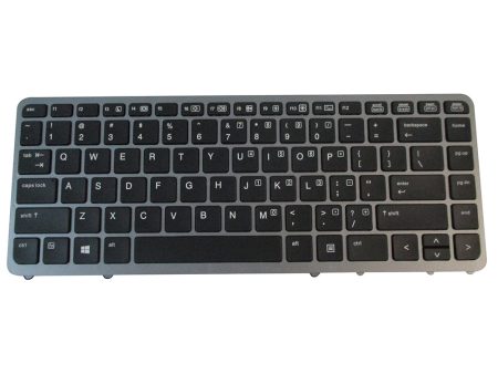 New Backlit Keyboard for HP EliteBook 840 G1 G2 850 G1 G2 Silver Frame No Pointer Online