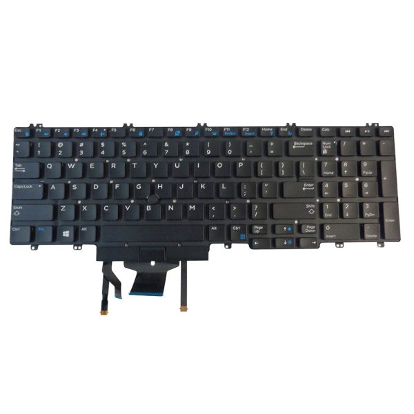 New Backlit Keyboard for Dell Precision 7530 7540 7730 7740 Laptops - Replaces 266YW Discount