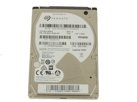 New  Seagate 2TB Terabyte SATA Laptop Hard Drive 5400 rpm M201RAD For Discount